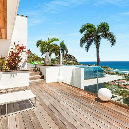 Villa Architecture Jewel Set On A Hillside à St. Barthelemy Extérieur photo