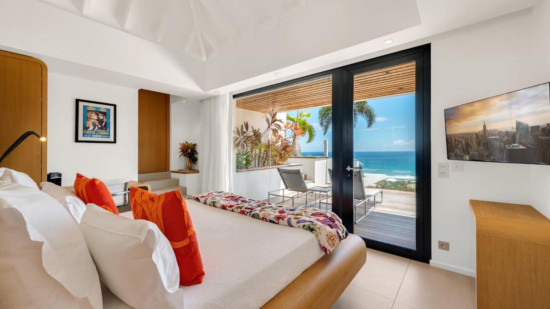 Villa Architecture Jewel Set On A Hillside à St. Barthelemy Extérieur photo