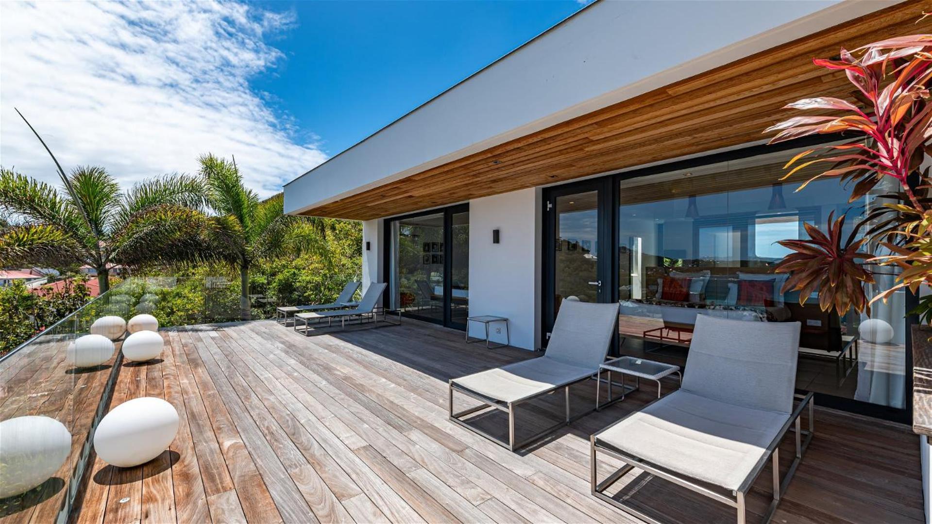Villa Architecture Jewel Set On A Hillside à St. Barthelemy Extérieur photo
