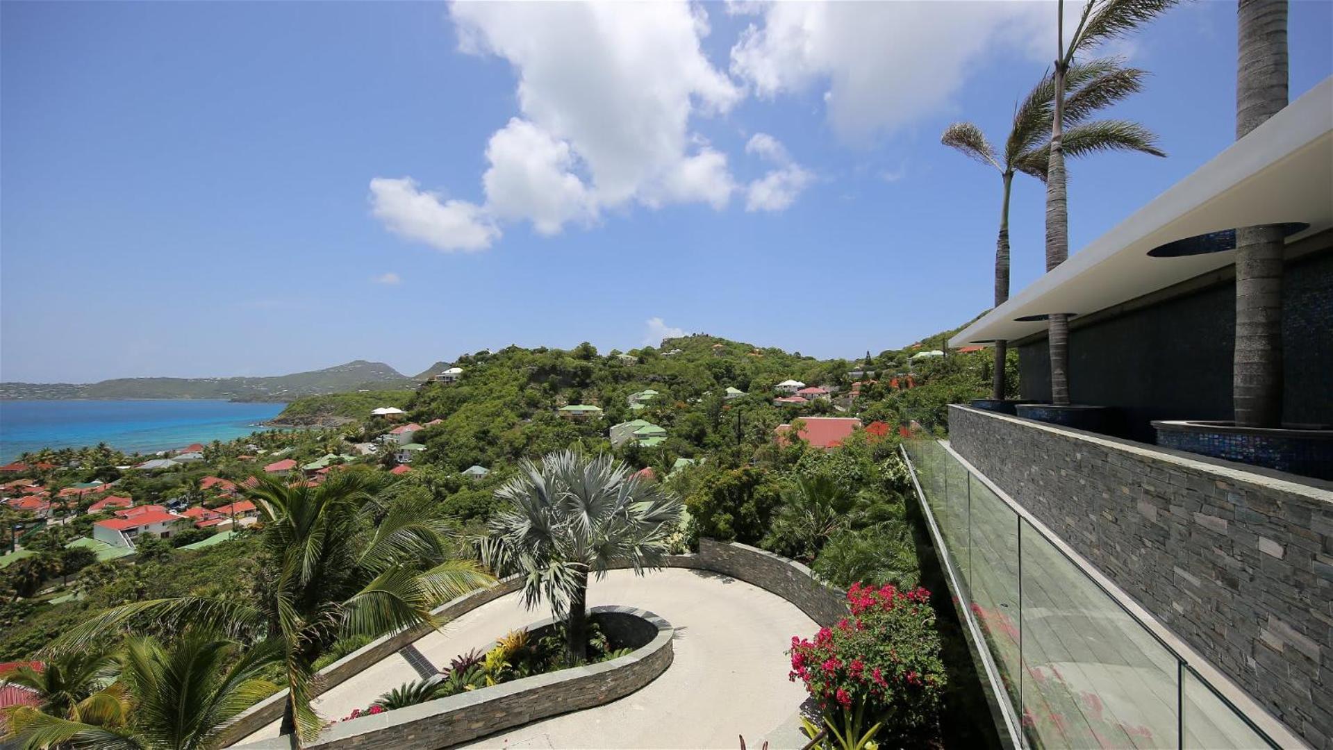 Villa Architecture Jewel Set On A Hillside à St. Barthelemy Extérieur photo